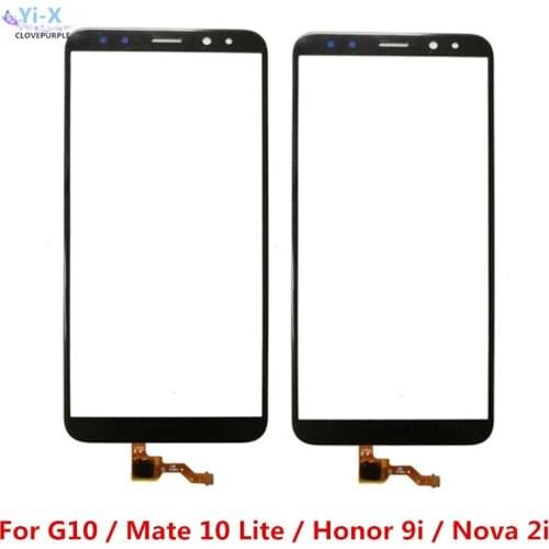 Touch Screen For Huawei G10 / G10 Plus / Mate 10 Lite / Honor 9i / Nova 2i Nova2i Touch Screen Digitizer Glass Panel Sensor