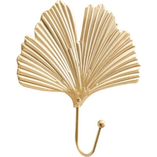 Hats Wall Decoration Hanging Keys Hooks Wrought Iron Decorations Pendant Kitchen Gold Decorative TV Background 1 Pack Room Metal