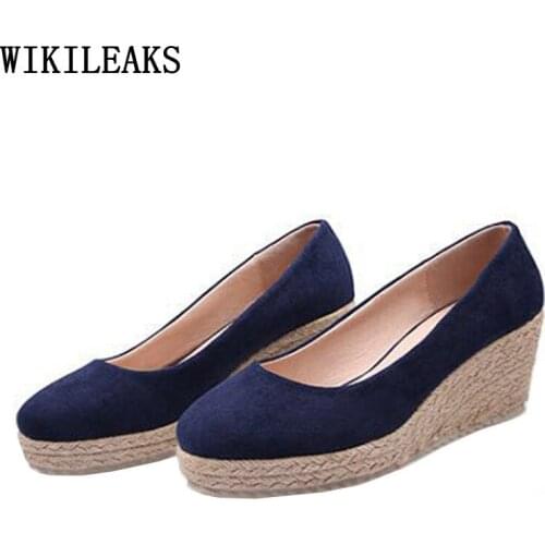 High Heels Women Wedges Shoes for Women Heels Pumps Women Shoes Espadrille Platform Heels Black Heels Zapatos De Mujer Zapatos