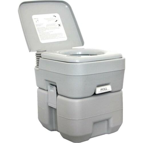 20L Outdoor Portable Camping Toilet Caravan Travel Camp Boating Fishing 50 Flush