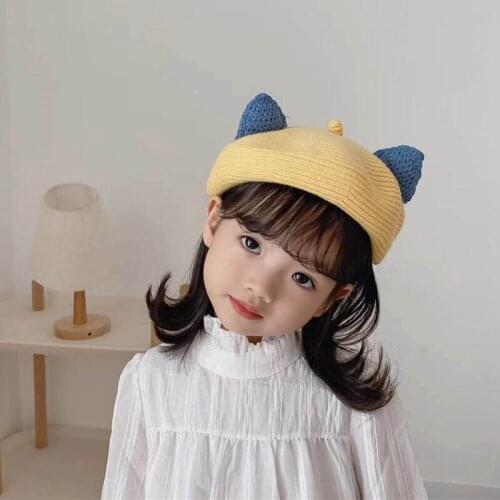 2021 Baby Hat for Boy Warm Baby Winter Hat for Kids Beanie Knit Children Hats for Girls Boys Baby Cap Hat 1PC