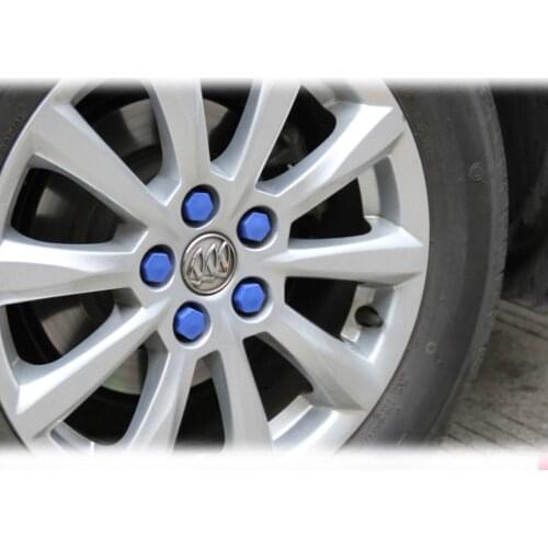 50sets 20pcs/set Luminous night Wheel Nuts Covers Protective Cap Car Accessories Bolt Caps Hub Screw Protector Silica Gel