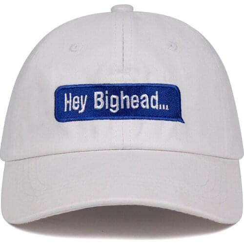 Hey Bighead Dad Hats 100% Cotton New Embroidery Baseball Caps Hat Women Men Fashion adjustable Rose Snapback Cap hip hop Caps