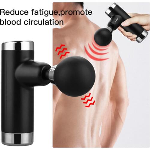 CkeyiN High frequency Massage Gun USB Rechargeable Fascia Gun Muscle Relax Body Relaxation Electric Massager Fitness Pain Relief