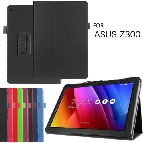 For Asus ZenPad 10 / Z300 Z300C Z300CL Z300CG Z300M Z301 Z301ML 10.1"Inch Tablet Case Bracket Flip PU Leather Cover Auto Wake Up