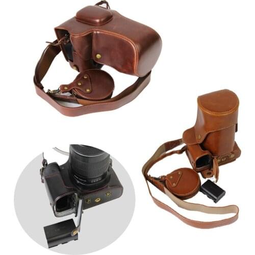 New Luxury Video Camera Case Bag For Canon 750D 760D 18-55/ 135mm 18-200mm With Strap Mini Pouch Removable Battery Directly