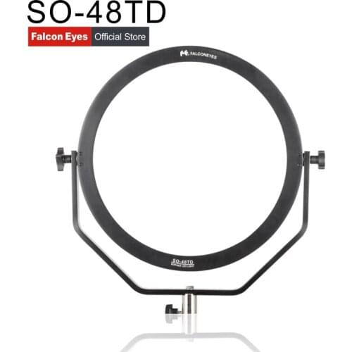 Falcon Eyes 48W Soft LED Video Studio Fotografia Light Bi-color Dimmable Continuous Lighting Movie/Live Interview Lamp SO-48TD