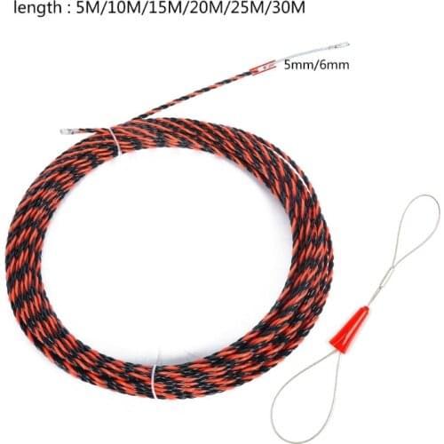 5/10/15/20/25 /30M Electrical Wire Fish Tape Electrician Hand Tools Cable Wire Puller Electrician Hand Tools