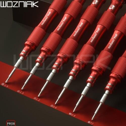 MECHANIC PRO8 Magnetic Precision Screwdriver Non-Slip Multifunctional Opening Repair Tool For Phones Tablet PC Disassemble Tools