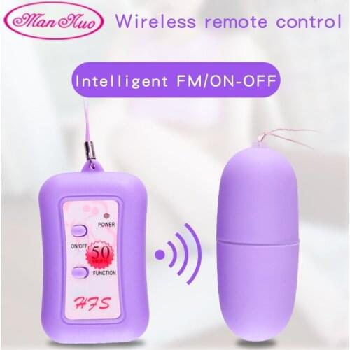 ManNuo 50 frequency Vibrating Eggs Sex Toy Vibrator for Women Waterproof Body Massage Gspot clitoris Bullet Adult EroticSex Shop