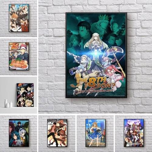 Wall Art Home Decor Canvas Anime Wars Food Shokugeki Cool Painting Pictures Prints Modular Poster For Living Room No Framework