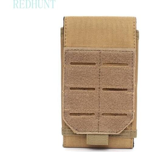 2020 Newly Tactical Laser Phone Bag Molle Waist Belt Phone Pouch Military 5 Inch Cellphone Pouches Universal Accessory Bags