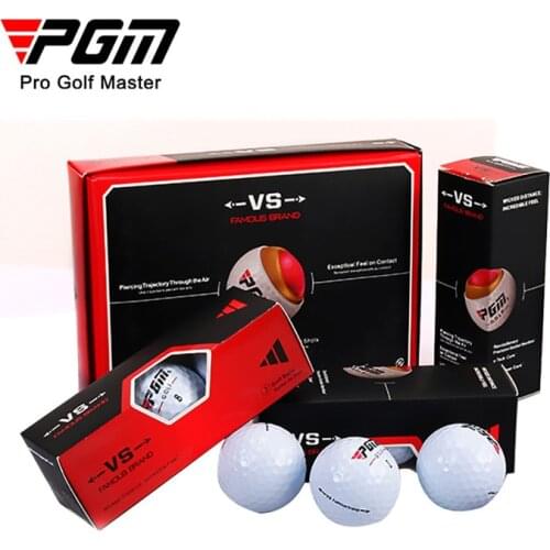 PGM Genuine Golf Next Game Special Ball New Gift Box Sports High Elasticity Three-layer Ball Strong Resistance 12/box VS Series