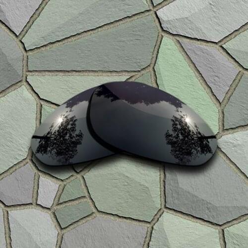 Grey Black Sunglasses Polarized Replacement Lenses for Oakley Straight Jacket 1999
