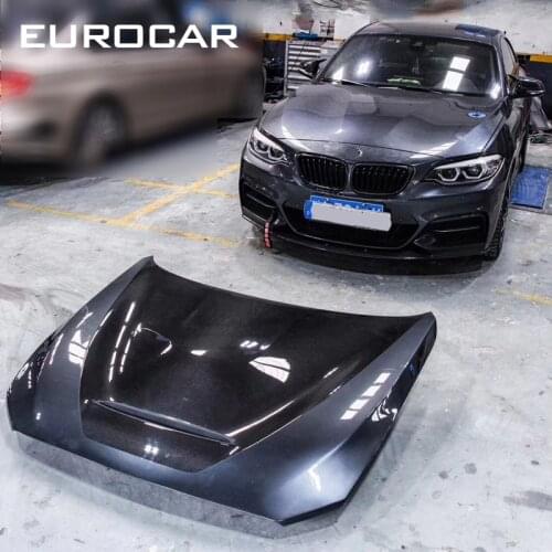 Carbon GTS hood for F87 M2 bonnet to GTS style M2 hood scoop