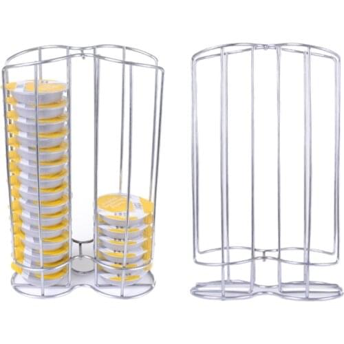 Vertical Coffee Capsule Display Holder for 32 Pieces Cafe Capsules Coffee Pod