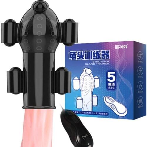 Glans Vibrators Adult Sex Toys for Men Penis Stimulate Massager Bullet Vibrator Male Masturbator Delay Ejaculation Trainer Q102