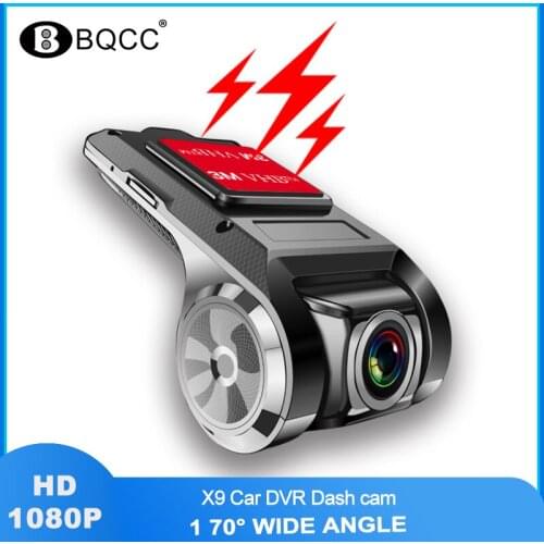 1080p HD X9 USB Car DVR Camera For Android Car DVD Radio Car DVR Portable Recorder ADAS Dash Cam smart Driving Video Recorder