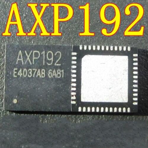 5PCS/LOT AXP192 QFN48 Enhanced single Cell Li-Battery and System Management New original In Stock