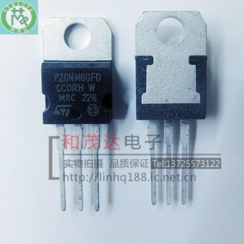 5PCS/ STP20NM60FD 20NM60 600V 20A TO220 TO-220