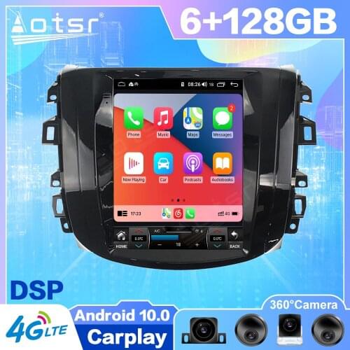 Android 10 Tesla For Nissan Navara NP300 2018 2019 2020 Car GPS Navigation Auto Radio Stereo Multimedia Player HeadUnit No 2 din