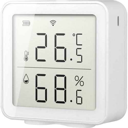 WiFi Temperature Humidity Monitor Wireless Smart Indoor Hygrometer Thermometer ,Works with Alexa Google Home