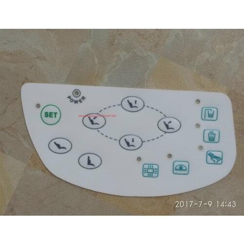 Dental Unite ZC 9200 A Use Paper Stickers For Board keyboard