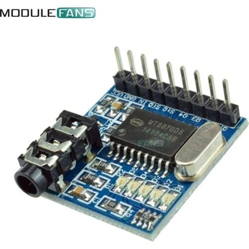 MT8870 DTMF Audio Voice Decoder Telephone Phone Speech Decoding Voice Board Module LED Indicators With Pins