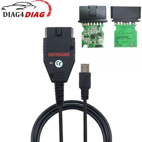 EOBD Galletto 1260 FTDI FT232RQ OBD2 ECU Flasher Read&Write Car ECU for VAG Series ECU Chip Tuning Tool Support Multi-Languages