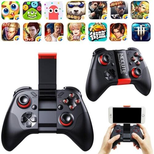 HobbyLane 054 Bluetooth Gamepad Mobile Joypad Android Joystick Wireless Controller Smartphone Tablet Phone Smart TV Game Pad d25