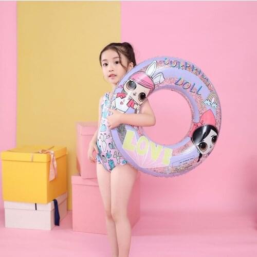 Inflatable Surprise doll Swimming Ring pool Float For Children Adult Float pool Float tube pool for Swimming Circle pool Toys