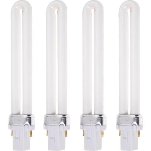 New 4 x 9W Nail UV Light Bulb Tube Replacement for 36w UV Curing Lamp Dryer