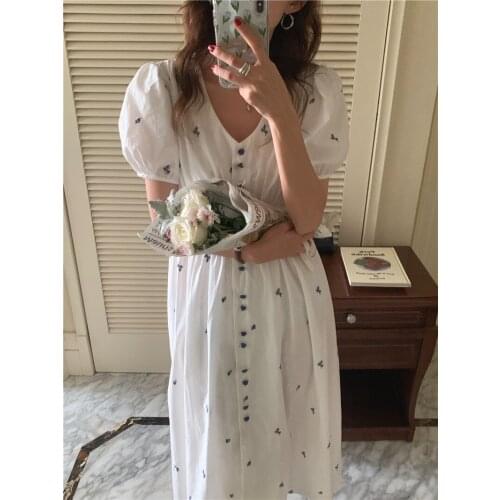 New Summer WomenS Dress 2021 Floral Print Dress Long Evening Female Vintage Maxi Party Beach Women Dresses Casual Light Prom