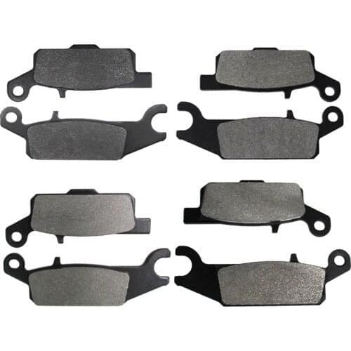 Motorcycle front and rear brake pads for Yamaha YFM550 YFM 550 Grizzly 2009-2014 YFM700 YFM 700 Hunter 2007-2015