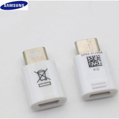Samsung Micro USB TO Type C Converter Adapter for Galaxy S8 S8 Plus S9 S9plus S10 S10PLUS S10E Note 7 8 9 Other USB C Smartphone