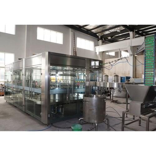 Full automatic water filling line water filling production line solution