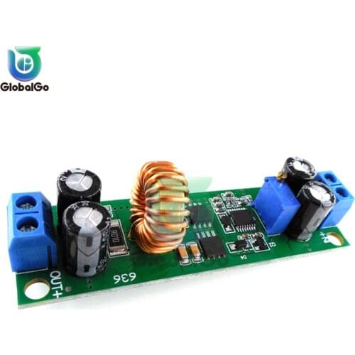DC-DC 6.5V-60V to 1.25V-30V 10A Adjustable Step Down Buck Converter Power Voltage Regulator Synchronous Rectification Module