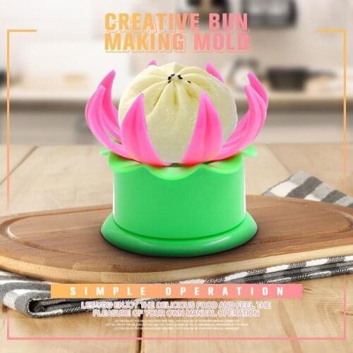 DIY Pastries Pie Dumpling Maker Chinese Baozi Mold Baking and Pastries Kitchen Tool Steamed Stuffed Bun Making Mould @LS