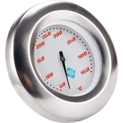 BBQ Pit Grill Thermometer 50-450 Celsius Gauge Smoker Temperature Thermostat