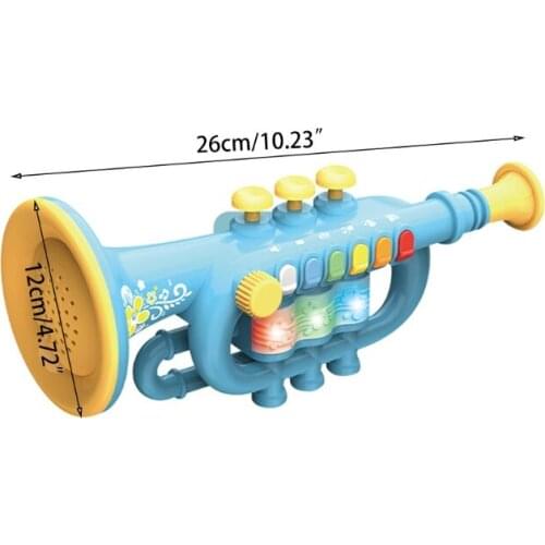 Trumpet Instrument Musical Toy, Children Simulation Trumpet Early Educational Mu GXMB