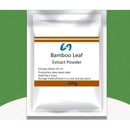 High-quality organic bamboo leaf extract powdered silica supports healthy skin, hair, and joints