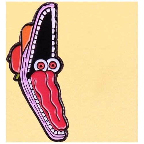 Funny Anime Enamel Pins Cute Metal Brooch Men Women Fashion Jewelry Gifts Anime Movie Novel Hat Clothes Bag Lapel Badges