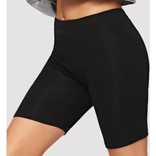 1PC High Waisted Workout Shorts Women Super Stretchy Athletic Shorts Soft Women Fitness Yoga Biker Shorts