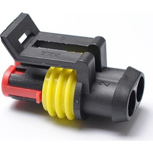 10 Sets 2 Pin Waterproof Wire Connector Plug Electrical Connection