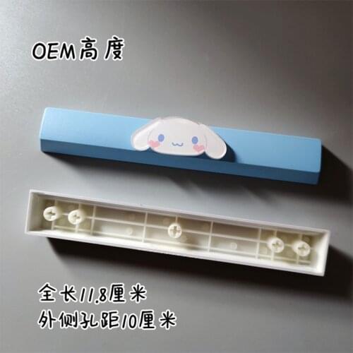 Keyboard Space Key Accessories Cartoon Space bar 6.25U OEM cherry profile keycap for DIY mechanical keyboard 1pc
