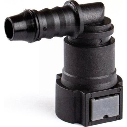 Car Fuel Line Hose Pipe Quick Release Female Connector Filt Curved Urea 9.89 ID8 Pipe Connector Parts Gasoline Fitting Auto Y7I7