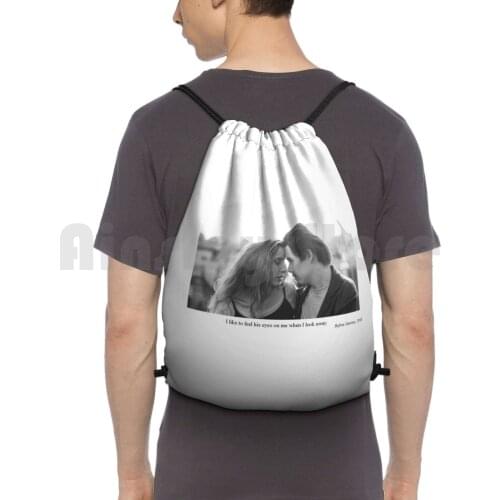 Before Sunrise Backpack Drawstring Bags Gym Bag Waterproof Before Sunrise Before Trilogy Before Sunset Before Midnight