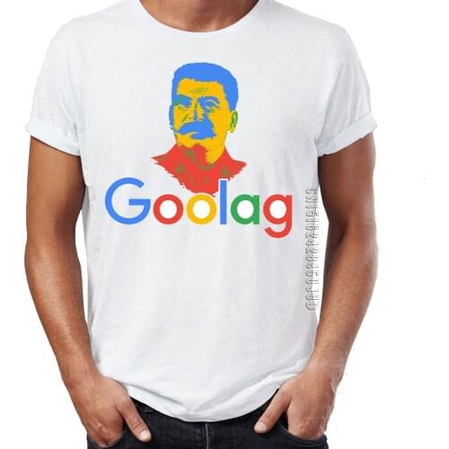 Mens T Shirt Funny Goolag USSR Stalin Artsy Awesome Artwork Printing Tshirt For Male Graphic Tops & Tees O-Neck Camiseta