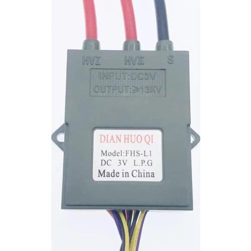 10Pcs Bosch DC 3V Gas stove Double ignition with Temperature control and display Pulse igniter 3+ 12 wires