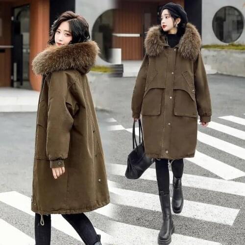JQNZHNL Women's Parkas With Fur